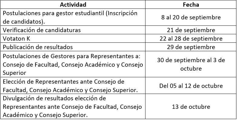 fechas-gestor-estudiantil